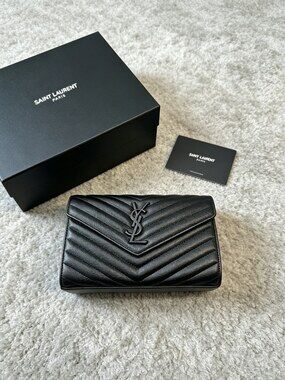 Saint Laurent Envelope Chain Walle Bag